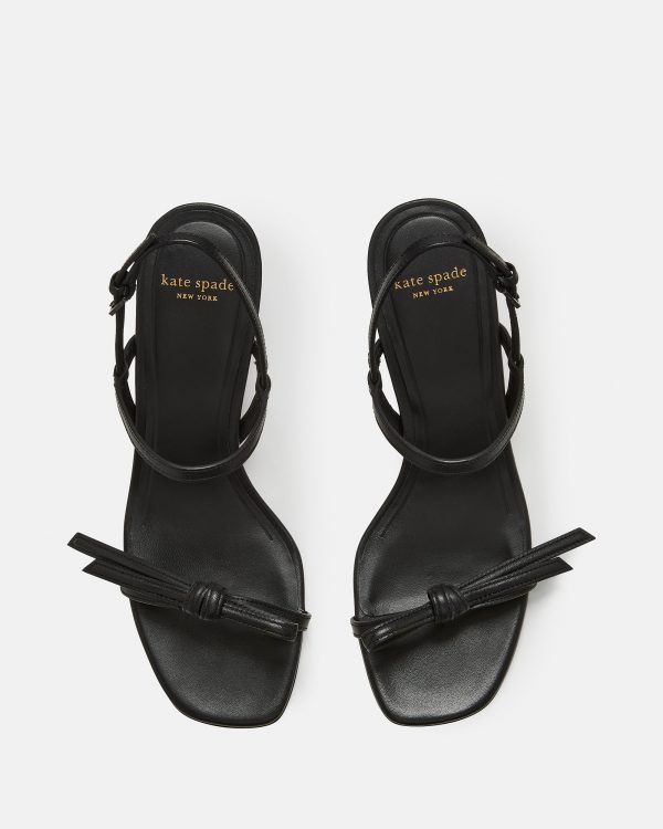 Kate Spade Loop Kitten Heel Sandals