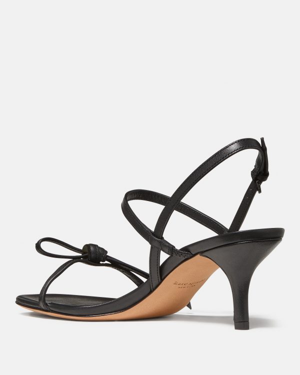 Kate Spade Loop Kitten Heel Sandals