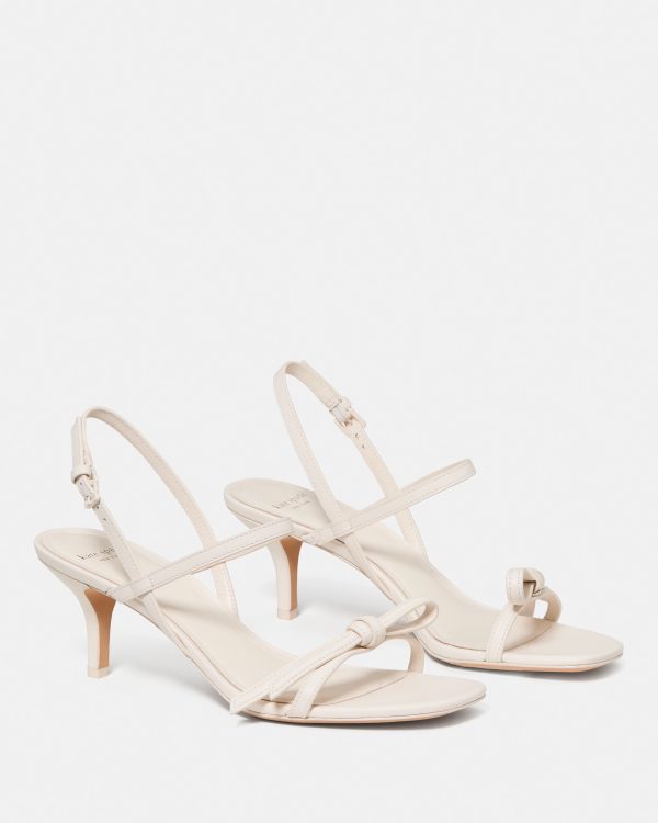 Kate Spade Loop Kitten Heel Sandals