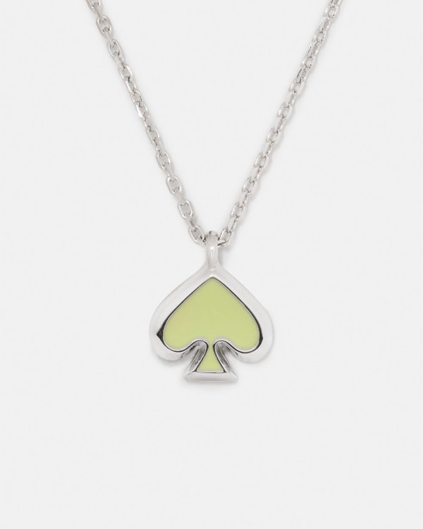 Kate Spade Everyday Spade Enamel Mini Pendant