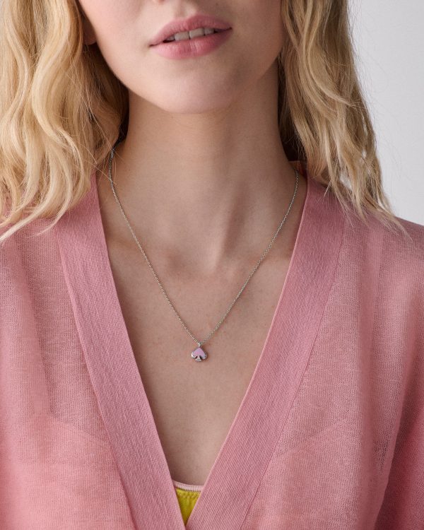 Kate Spade Everyday Spade Enamel Mini Pendant