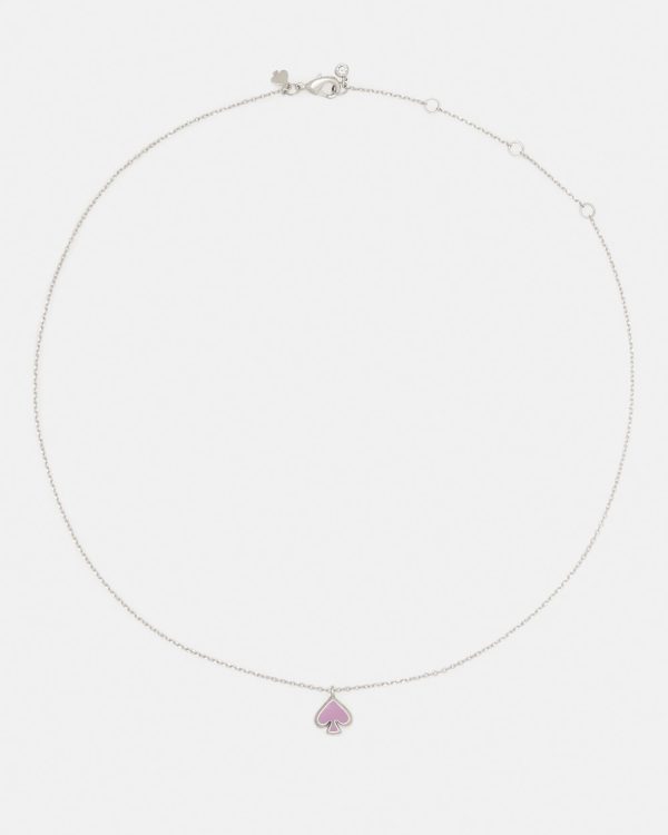 Kate Spade Everyday Spade Enamel Mini Pendant