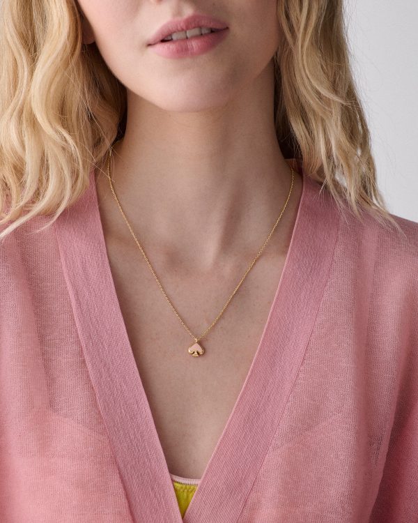 Kate Spade Everyday Spade Enamel Mini Pendant