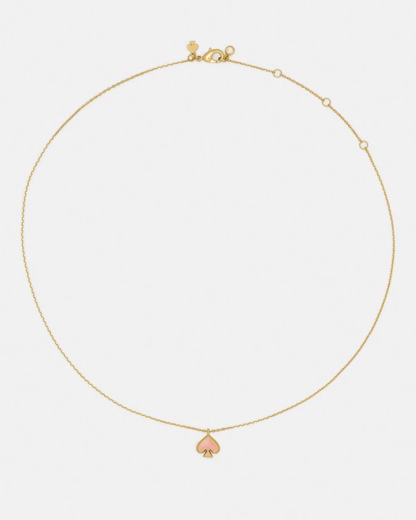 Kate Spade Everyday Spade Enamel Mini Pendant