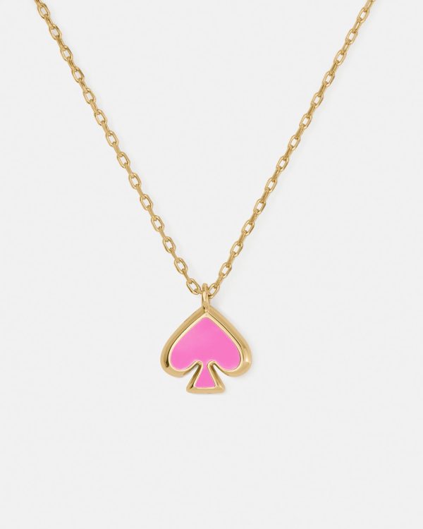 Kate Spade Everyday Spade Enamel Mini Pendant