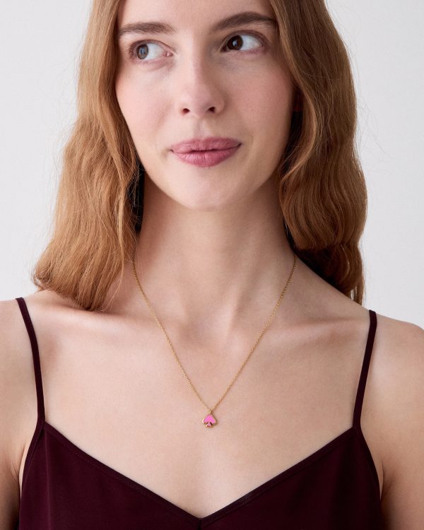 Kate Spade Everyday Spade Enamel Mini Pendant