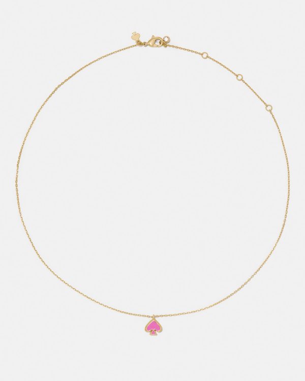 Kate Spade Everyday Spade Enamel Mini Pendant