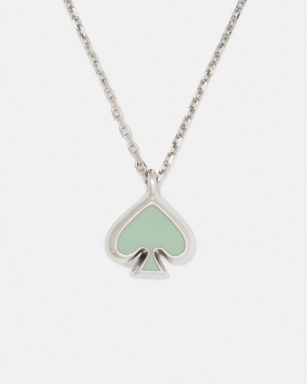 Kate Spade Everyday Spade Enamel Mini Pendant