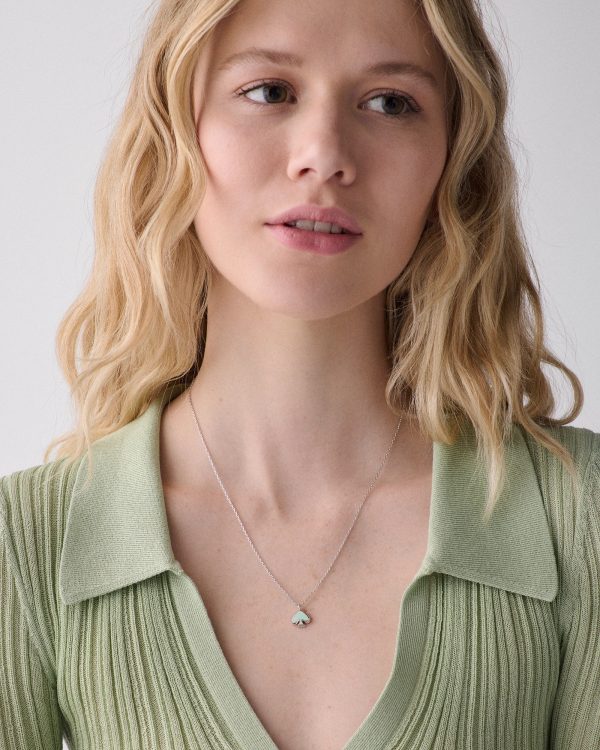 Kate Spade Everyday Spade Enamel Mini Pendant