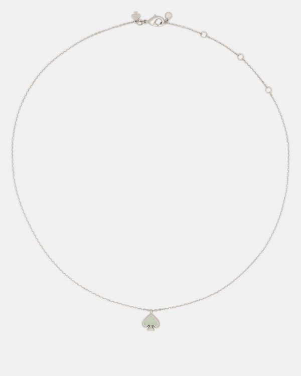 Kate Spade Everyday Spade Enamel Mini Pendant