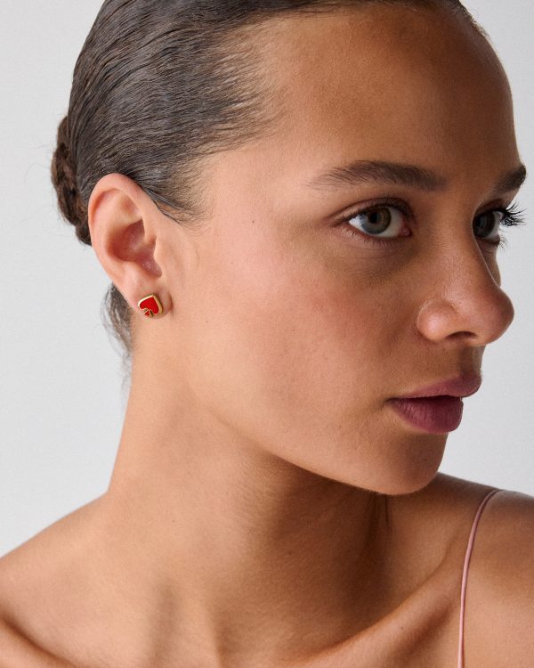 Kate Spade Everyday Spade Enamel Studs