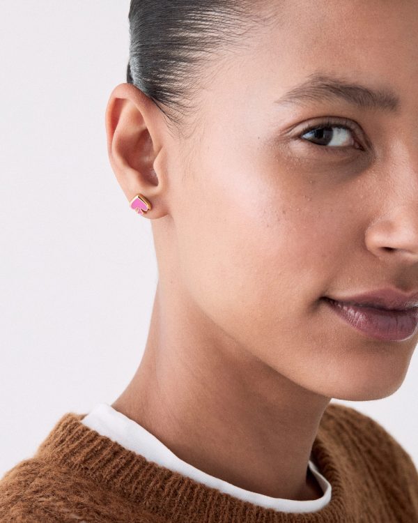 Kate Spade Everyday Spade Enamel Studs