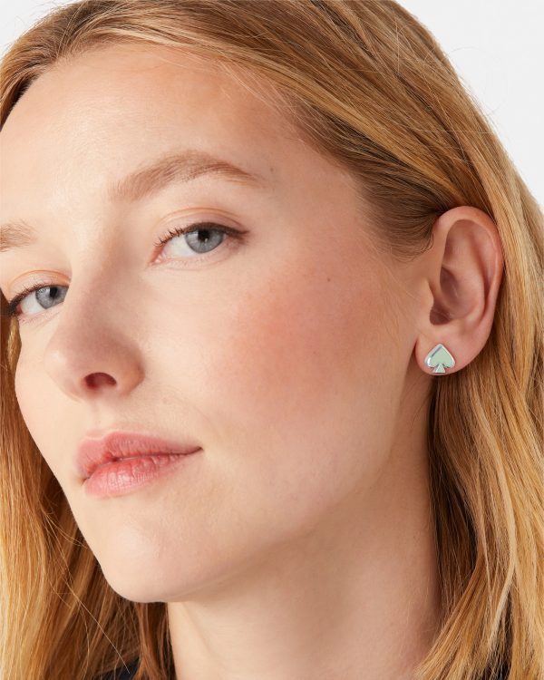 Kate Spade Everyday Spade Enamel Studs