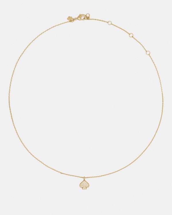 Kate Spade Everyday Spade Pave Mini Pendant