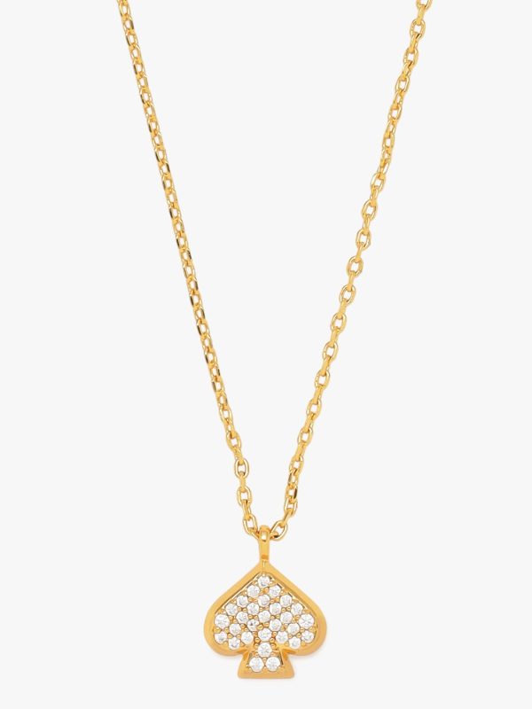 Kate Spade Everyday Spade Pave Mini Pendant
