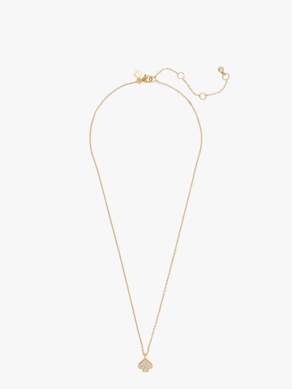 Kate Spade Everyday Spade Pave Mini Pendant