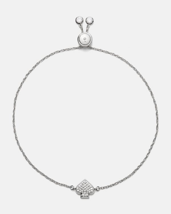 Kate Spade Everyday Spade Pave Slider Bracelet