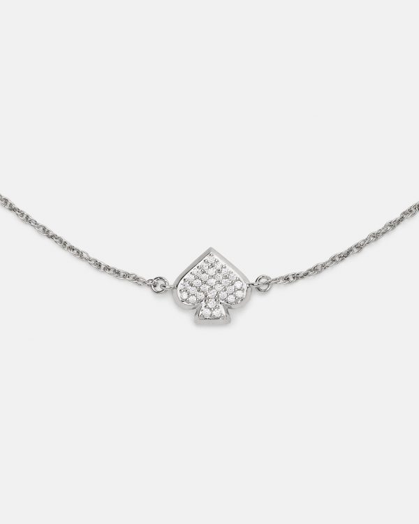 Kate Spade Everyday Spade Pave Slider Bracelet