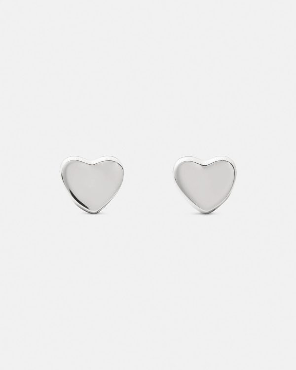 Kate Spade You're A Gem Metal Mini Heart Studs