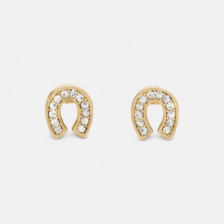 Kate Spade You're A Gem Pave Horseshoe Studs