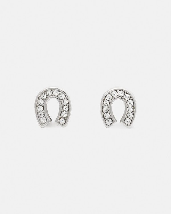 Kate Spade You're A Gem Pave Horseshoe Studs