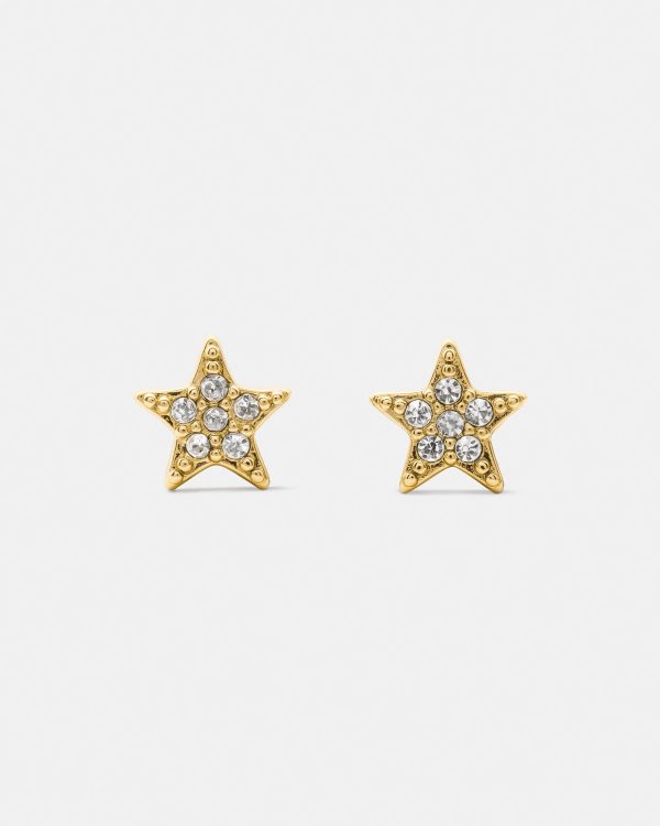 Kate Spade You're A Gem Pave Mini Star Studs