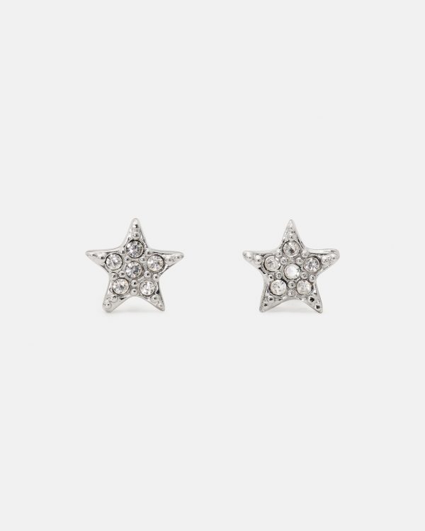 Kate Spade You're A Gem Pave Mini Star Studs
