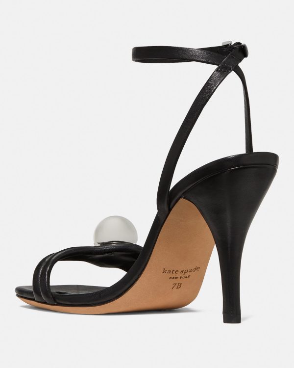 Kate Spade Harmony Smooth Leather High Heel Sandal
