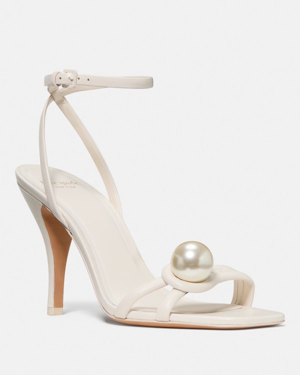 Kate Spade Harmony Smooth Leather High Heel Sandal