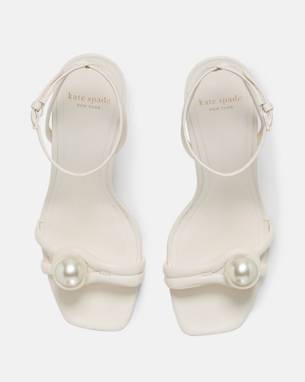Kate Spade Harmony Smooth Leather High Heel Sandal