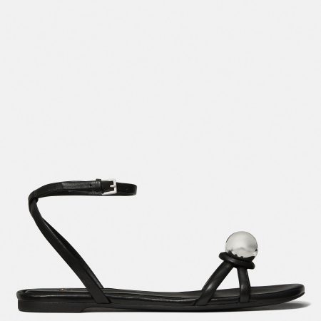 Kate Spade Harmony Smooth Leather Flat Sandal