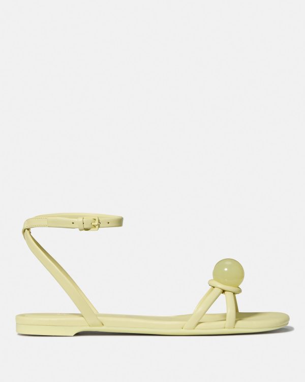 Kate Spade Harmony Smooth Leather Flat Sandal