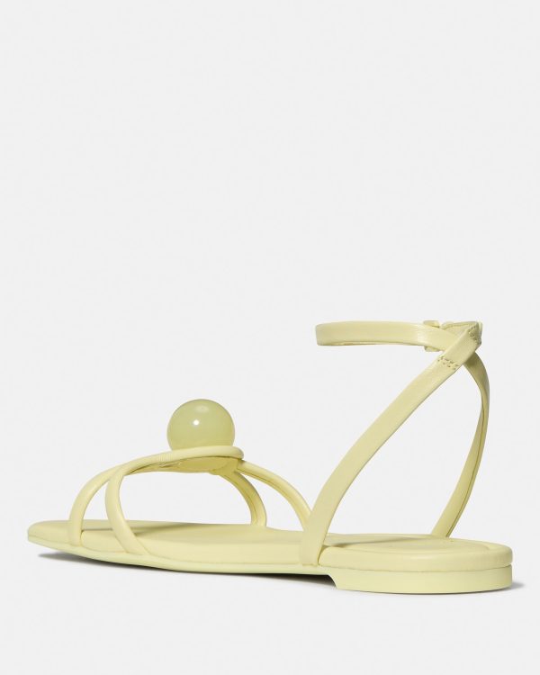 Kate Spade Harmony Smooth Leather Flat Sandal