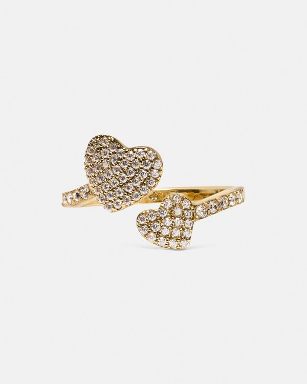Kate Spade Yours Truly Pave Heart Ring