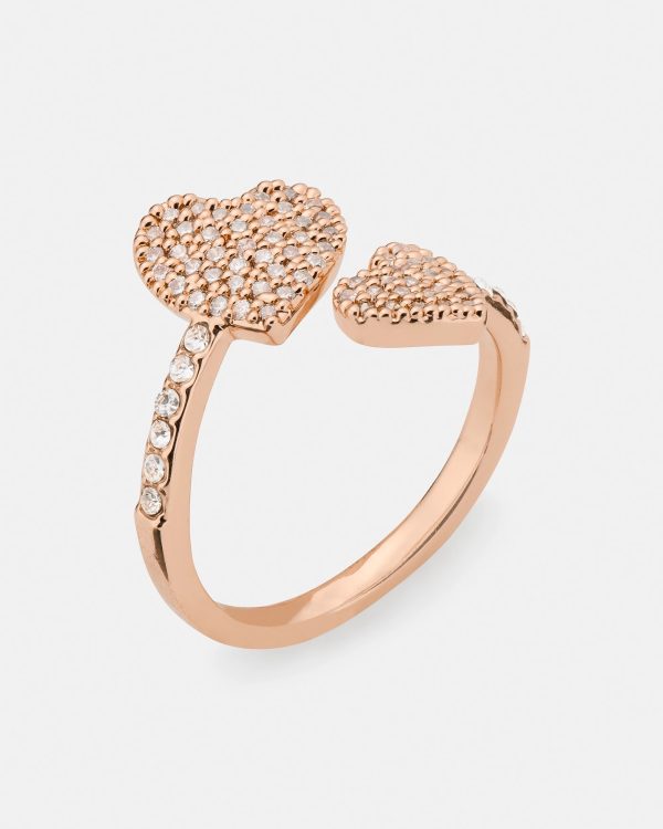 Kate Spade Yours Truly Pave Heart Ring
