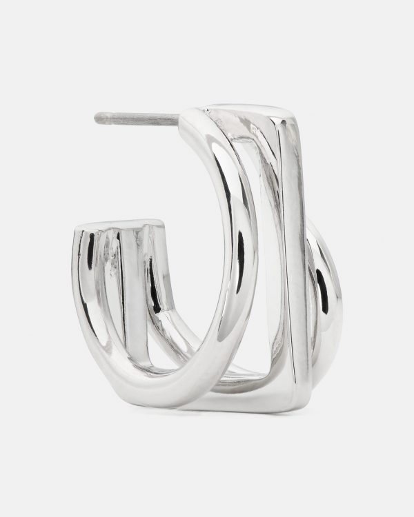 Kate Spade Geo Pop Stacked Hoops