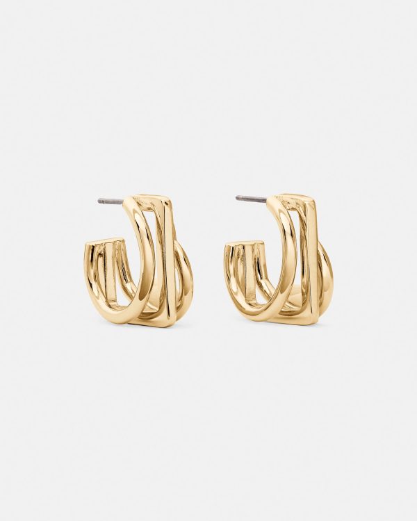 Kate Spade Geo Pop Stacked Hoops