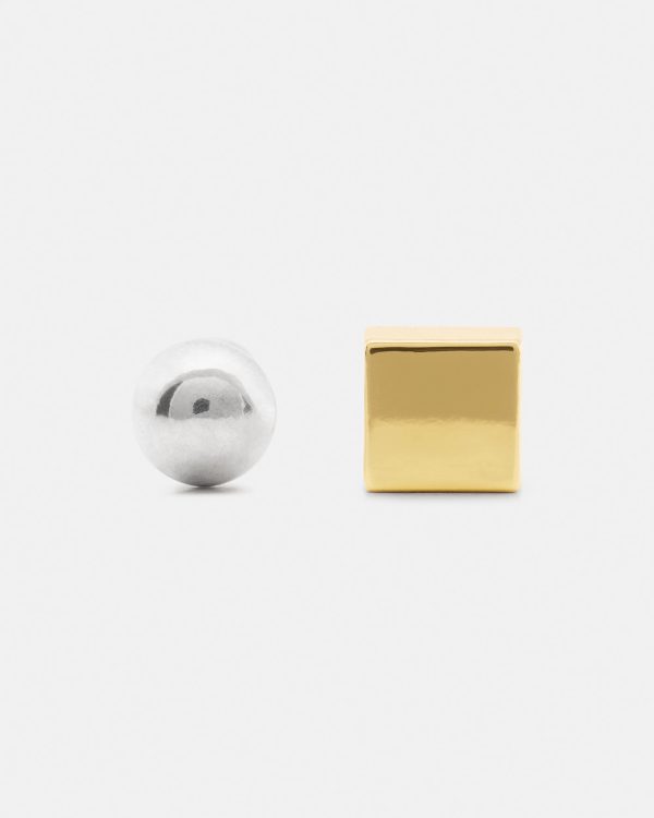 Kate Spade Geo Pop Asymmetrical Studs