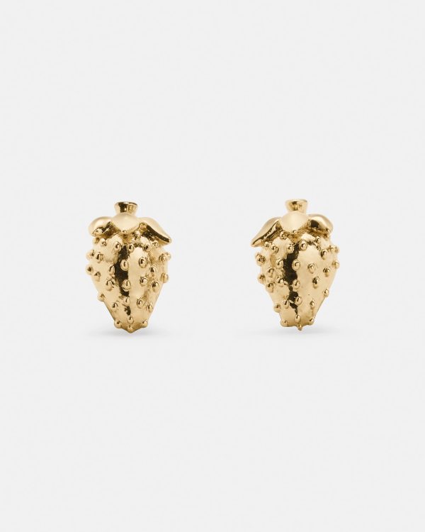 Kate Spade Secret Garden Strawberry Studs