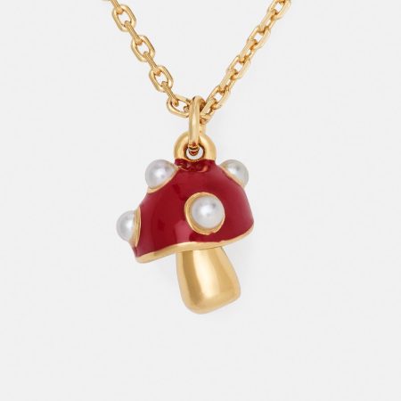 Kate Spade Secret Garden Mushroom Pendant