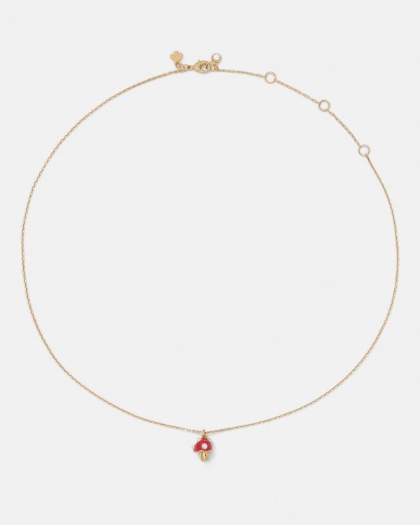 Kate Spade Secret Garden Mushroom Pendant