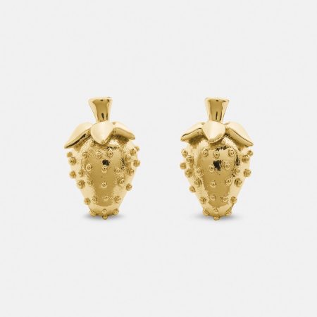 Kate Spade Secret Garden Statement Strawberry Studs