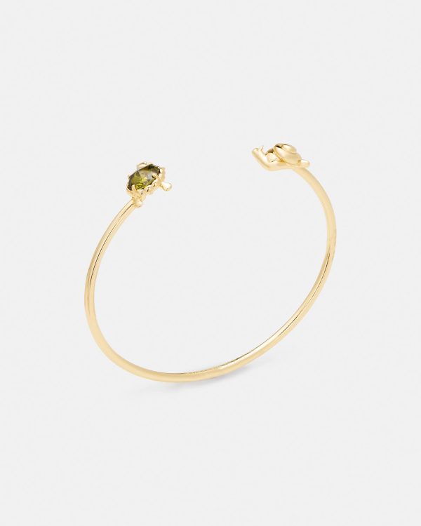 Kate Spade Secret Garden Turtle Cuff