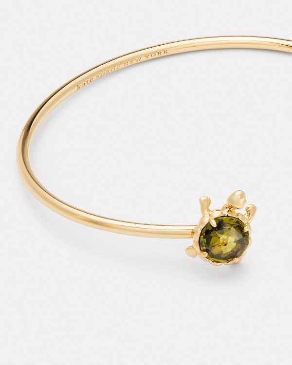 Kate Spade Secret Garden Turtle Cuff