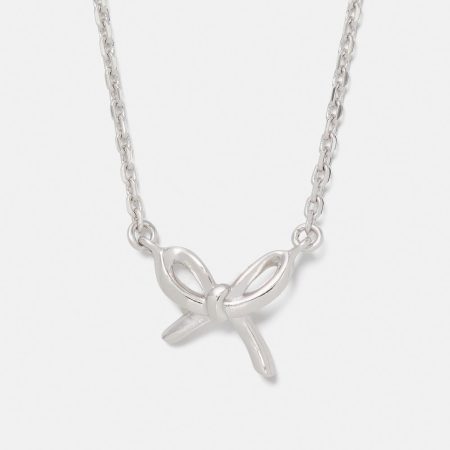 Kate Spade Girlie Pearlie Mini Bow Pendant