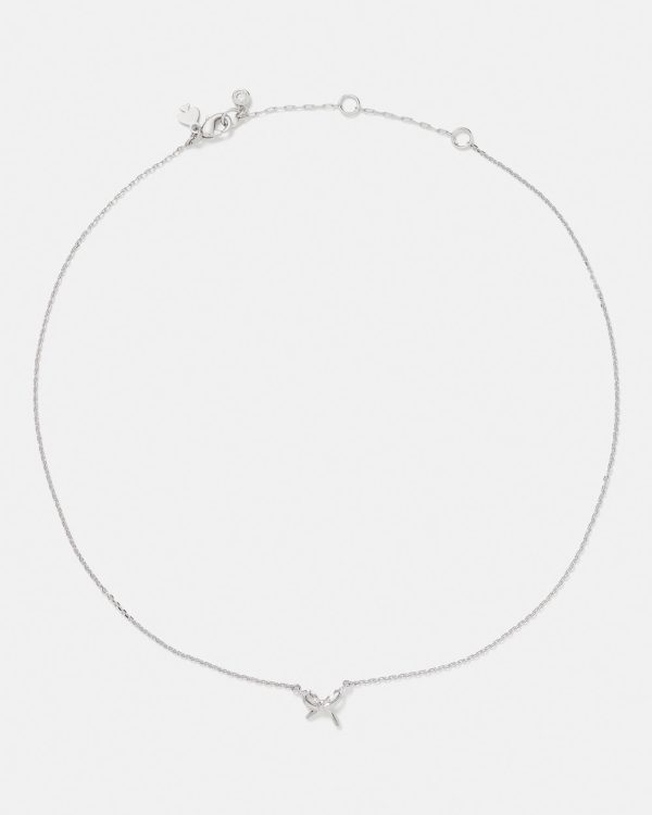 Kate Spade Girlie Pearlie Mini Bow Pendant