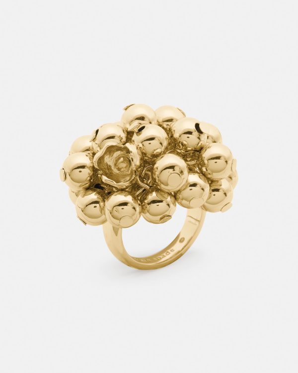 Kate Spade Golden Bloom Statement Ring