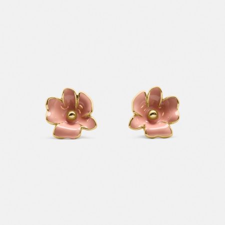 Kate Spade Golden Bloom Flower Studs