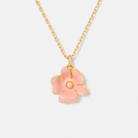 Kate Spade Golden Bloom Flower Pendant