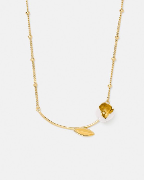 Kate Spade Golden Bloom Bar Pendant